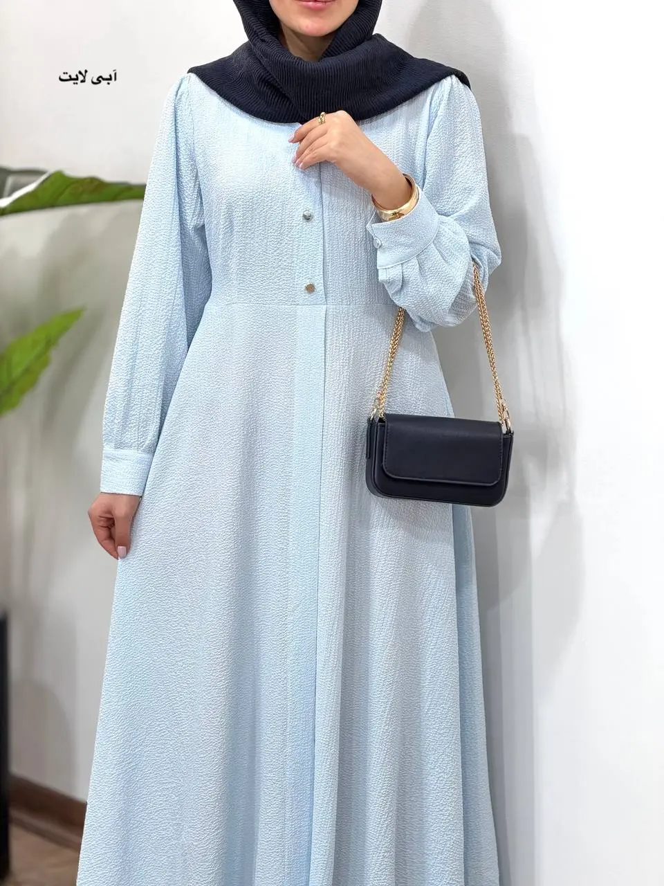 پیراهن مانتویی بلند آیسو فرانک